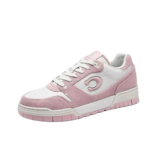 COACH Soho Low Топ Скейтборд Кроссовки Женские Розовые