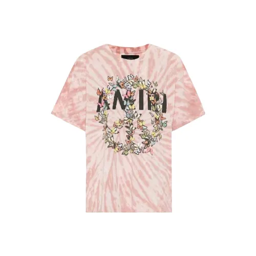 AMIRI Розовая Унисекс Футболка