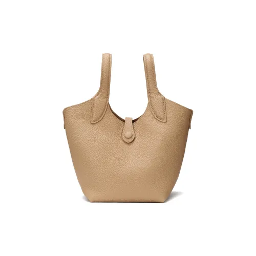 Roberta Di Camerino Коровья кожа Сумка на одно плечо Женская Кремовый Абрикос Черный