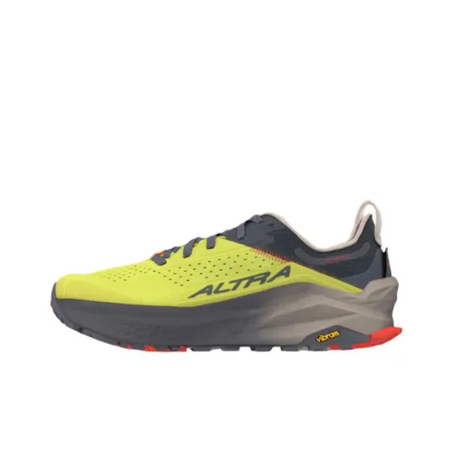 Altra OLYMPUS 6 Low Топ Беговые кроссовки Мужской Зеленый