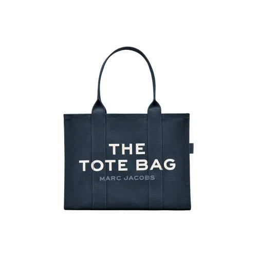 MARC JACOBS Canvas Bag Tote Bag Shopping Bag Large Women's Dark Blue