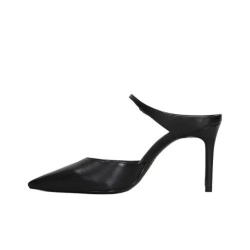 Schutz Домашние тапочки 9,5 см Женские Черные