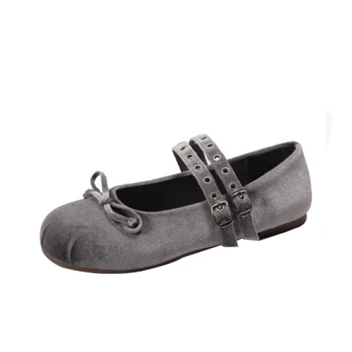 Dawei's House Плоская подошва Туфли Мэри Джейн Женские