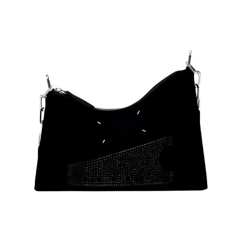 Maison Margiela Snatched Сумка-хобо Сумка через плечо Маленькая Женская Черная