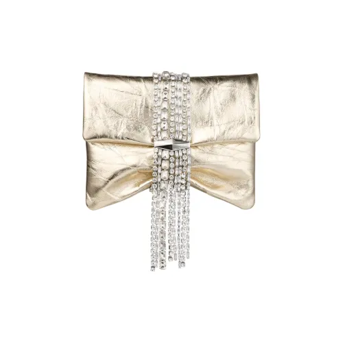 Jimmy Choo Металлик Кожа LIKE Сумка на плечо Женская Золотая