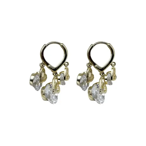 SHUANGSHENGLIAN Copper Серьги Женские