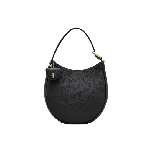 MARC JACOBS Full GRAIN LEATHER Хобо Сумка Сумка через плечо Большая Женская Черная