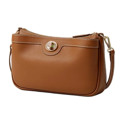 FION Сумка через плечо из коровьей кожи женская многоцветная