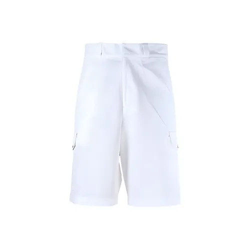 PRADA Белые Мужские Карго Шорты