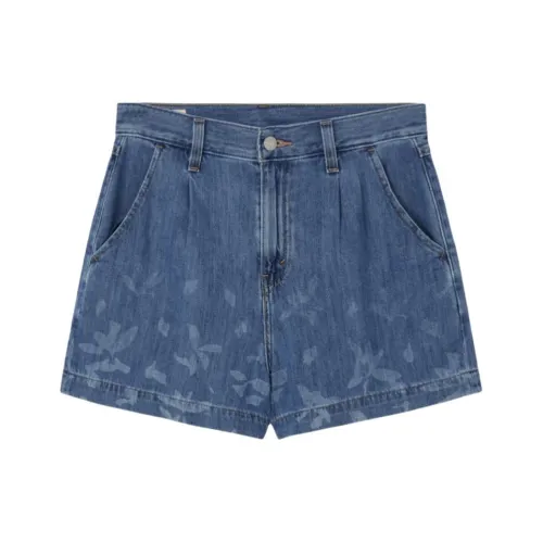 Levis Светло-синие Женские Джинсовые Шорты