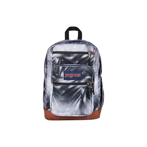 Jansport Переработанный полиэстер рюкзак мужской белый и темно-серый