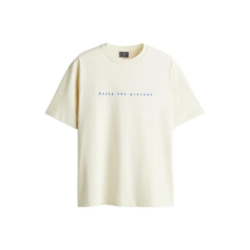 H&M Желтые/Синие Мужские T-Рубашки