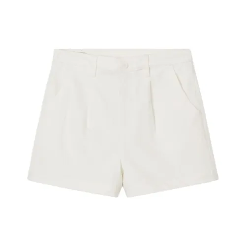 Levis Белые Женские Джинсовые Шорты