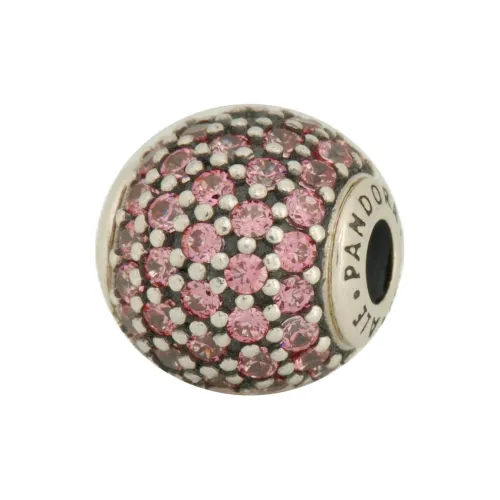 Pandora Циркон Ювелирные Аксессуары Унисекс Розовый