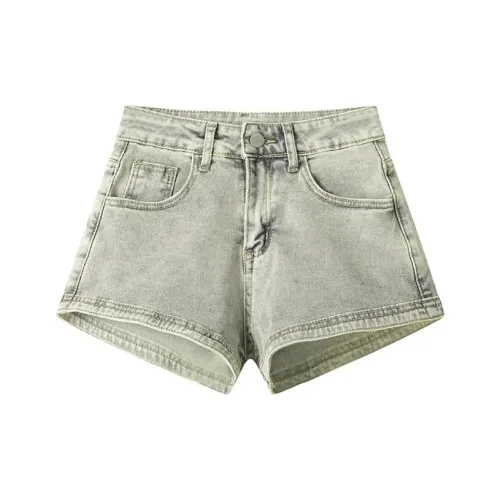 ECNR Джинсовые шорты Женские Цвет на изображении