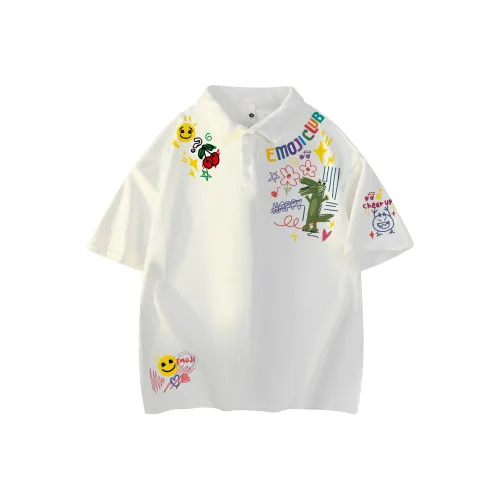 Emoji Унисекс Поло