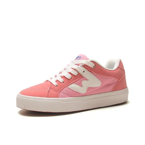 STUR YSN Низкие кроссовки для скейтбординга женские цвет вишневый цветок розовый