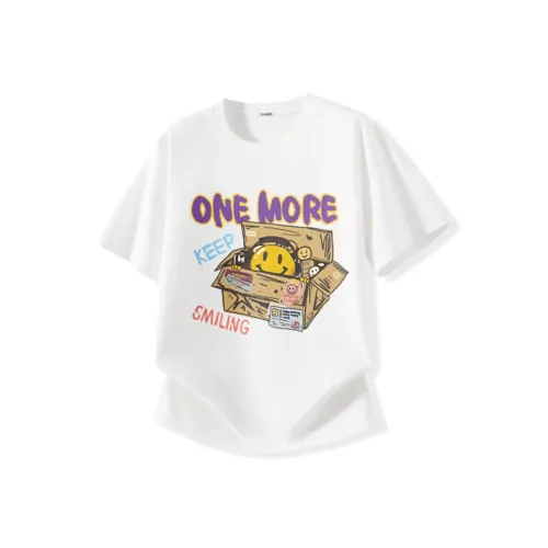 ONE MORE＊ Унисекс Футболки