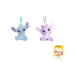 11 см Стич Мечтательная Подвеска + 10 см Ангел Лаванда Подвеска + Поздравительная открытка