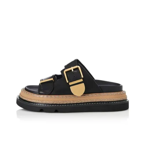 ALIAS MAE Резиновая пена Наружная подошва Противопахнущая Шлепанцы Женские Черный