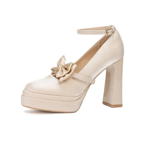 Lanza Высокие каблуки с грубым покрытием Женские