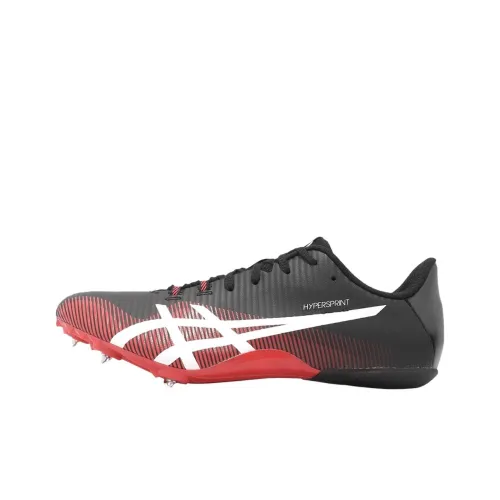 Asics Hyper Sprint 8 Low Топ Беговые кроссовки Унисекс Черный Красный