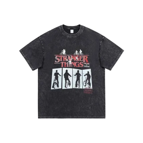 CHEER ZONE Промытый черный Унисекс Футболка