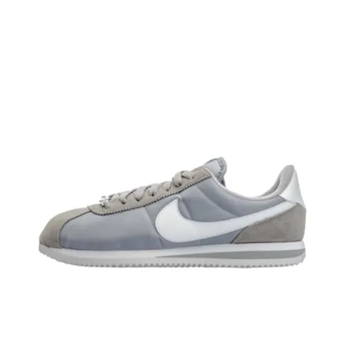 nike Cortez Износостойкий и Легкий Низкий Топ Повседневная Обувь Мужская Серый