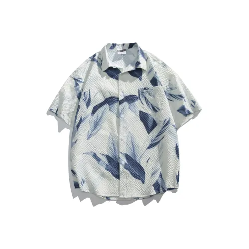 Lind Erki Bali Синий Унисекс Рубашки