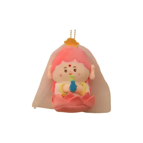 Lv Fielder Будда Позиционирование стиля Лотос Куклы Плюшевый Брелок 15 см Рекомендуемая высота