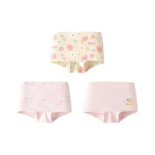 Balabala Трусы 3 пачки красный цвет и желтый тон 00363 для детей 3-7 лет