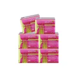 Ашаана, Extra Thin, хлопковая поверхность, ежедневные прокладки, упаковка из 6 штук