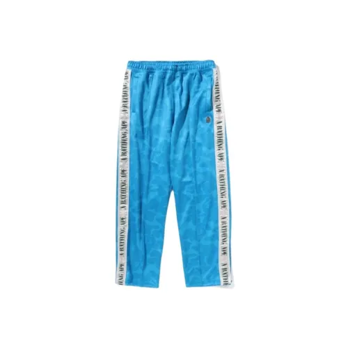 A BATHING APE Вязаные тренировочные брюки для мужчин