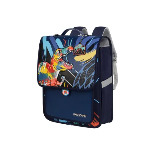 Back Care ПУ (полиуретан) + Полиэстер KIDS Сумка Стандартная Детская Темно-синий