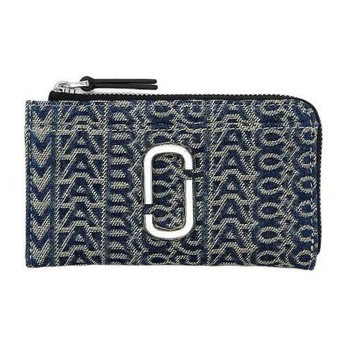 MARC JACOBS Denim Wallet Unisex Blue MARC JACOBS Деним Кошелек Унисекс Синий