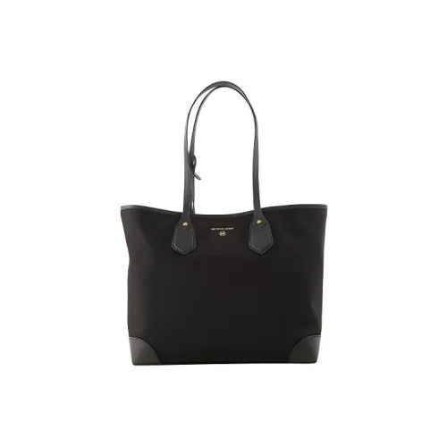 MICHAEL KORS ЭВА Кожа Комбинированная Сумка Сумка-тоут Сумка для покупок Сумка Большая Женская Чисто Черная
