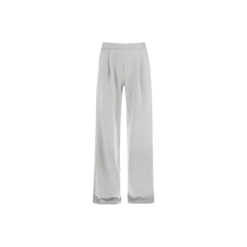 DRIES VAN NOTEN Серые Женские Повседневные Брюки