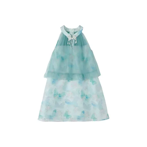 YUANYUAN GIRL Платье Зеленый Children Возраст 3-7 лет