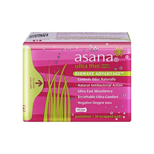 ASHANA Экстра Тонкий Хлопок Ткань Подушка Антибактериальный Легкий Дышащий 155мм 30p