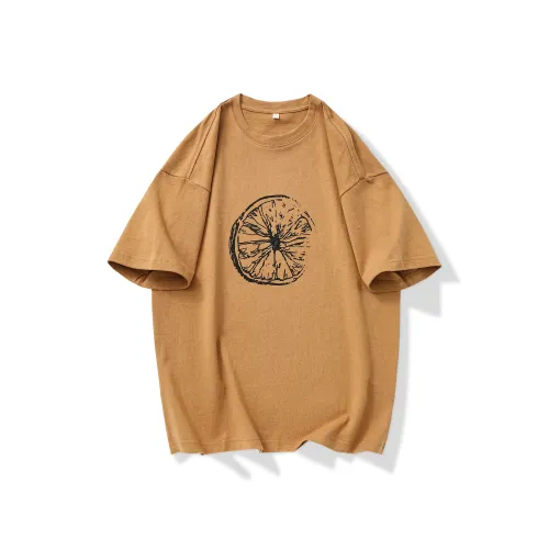 DUCHI Солнечно-желтая унисекс футболка T-рубашка