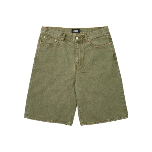 Дворцовый темно-зеленый унисекс джинсовые шорты