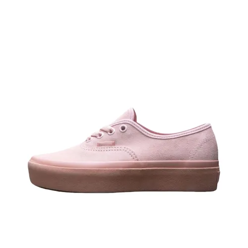Vans Authentic Устойчивые к истиранию Низкие Кроссовки для скейтбординга Женские Розовые