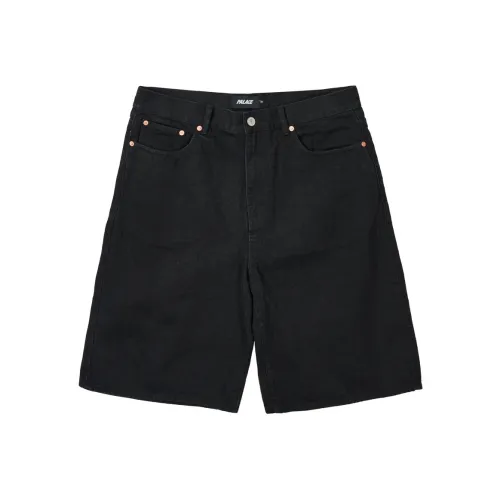 Дворцовый Черный Унисекс Джинсовые шорты