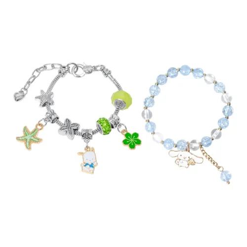 Sanrio Cinnamoroll Покаччо Браслет Браслет с бусинами Универсальный Дофаминовая одежда Шнурки браслеты