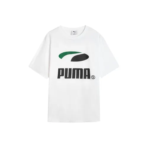 PUMA Белая Унисекс Футболка
