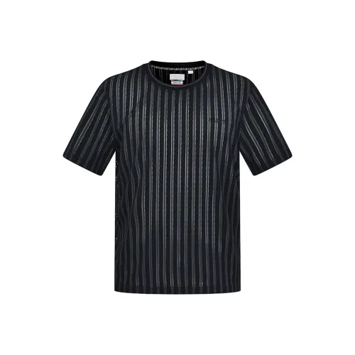 RARE Черный Синий Мужская Футболка