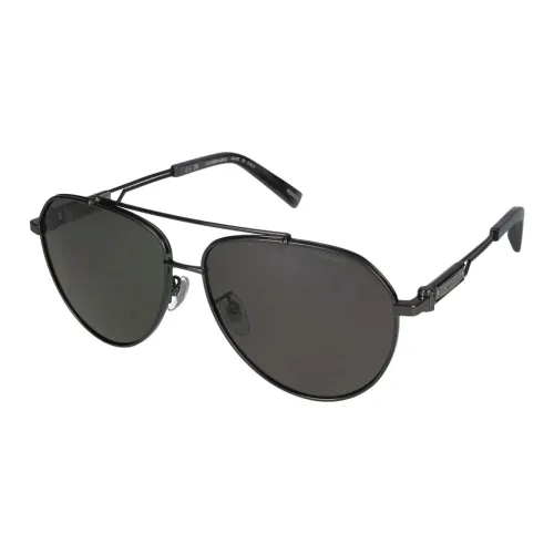 CHOPARD Металл OVAL SUNGLASSES Мужской Черный