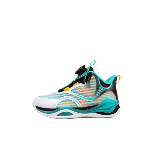 XTEP Детские баскетбольные кроссовки High Top Зеленые Kids