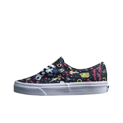 Vans Authentic Low Top Скейтборд Кроссовки Женские Черные