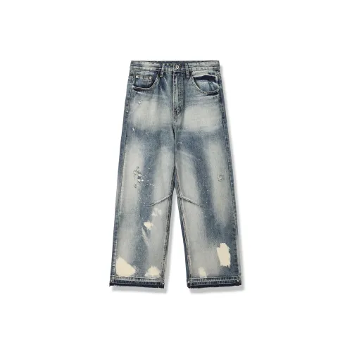 ACE VESTITI Синий Унисекс Джинсы